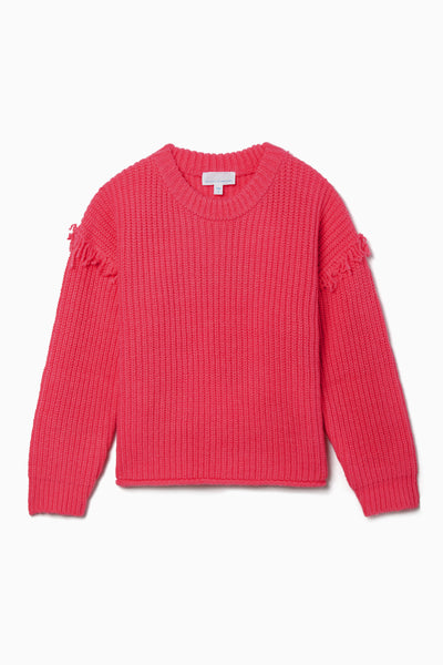 トップス 25SS HIGH GAUGE FRINGE PULLOVER KNIT Ravelry: #11 Fringe Pullover pattern by Norah Gaughan