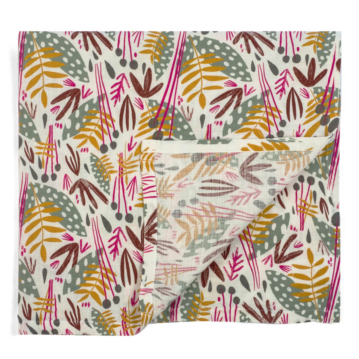 Organic Cotton Muslin Baby Blanket: Whimsy1BL001_baby blanketRockets of Awesome