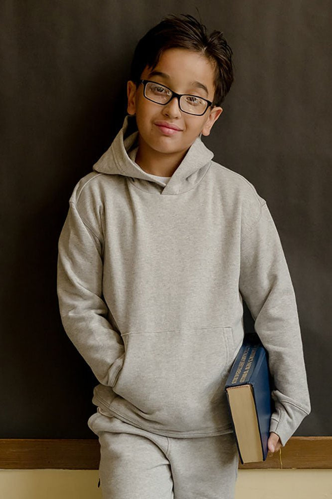Kids Organic Cotton Pullover Hoodie1HV001 - Unisex_Pull Over HoodieRockets of Awesome