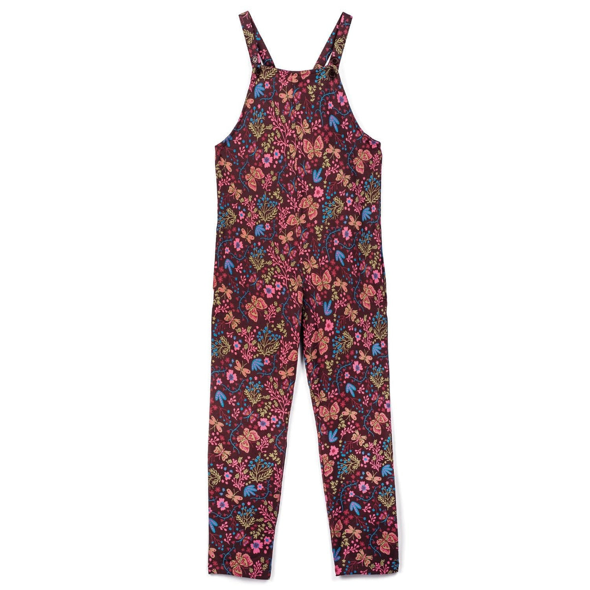 Organic Cotton Stretch Kids Jumpsuit: Flower Child1JP001_Kids - JumpsuitRockets of Awesome