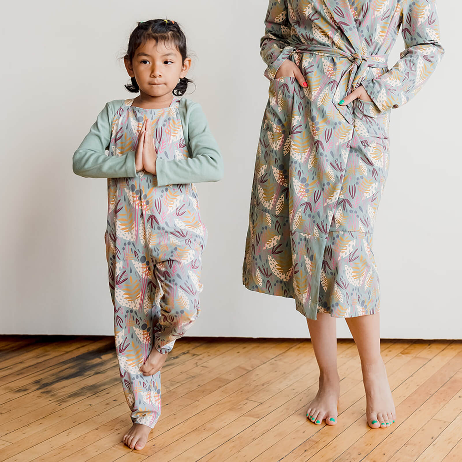 Organic Cotton Stretch Kids Jumpsuit: Whimsy1JP001_Kids - JumpsuitRockets of Awesome