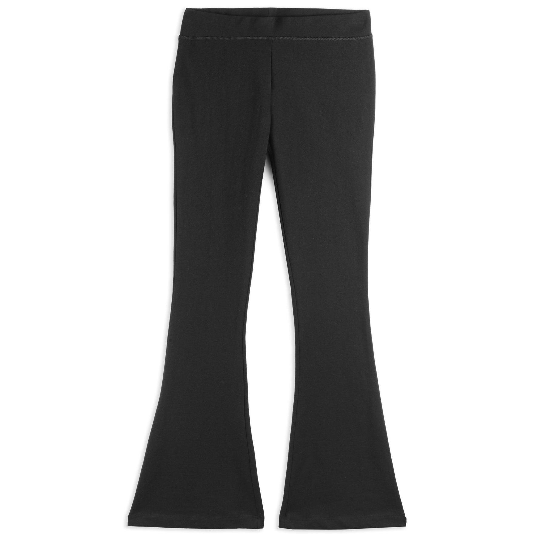 Kids Leggings: Organic Cotton Flared Yoga Pants: SolidsBOTTOMSRockets of Awesome