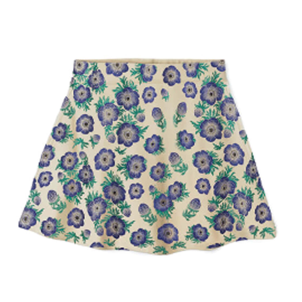 Girls Skort with Pockets: Purple Poppies1SK001_skortRockets of Awesome