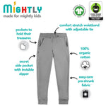 Kids Pants: Organic Cotton Sweatpants1SP001 - Unisex_SweatpantsRockets of Awesome
