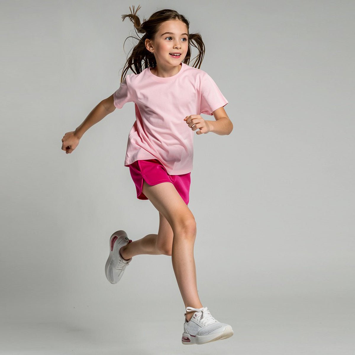 Kids Shorts: Organic Cotton Drawstring Track Shorts1ST001 - Track - ShortRockets of Awesome