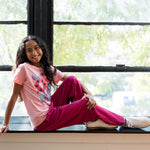 Kids Cozy Fleece Wide Leg Pants: 100% Organic Cotton1SW001_Cozy - Wide - Leg - PantRockets of Awesome