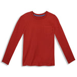 Organic Cotton Kids Shirts - Long Sleeve Pocket TeeTOPSRockets of Awesome