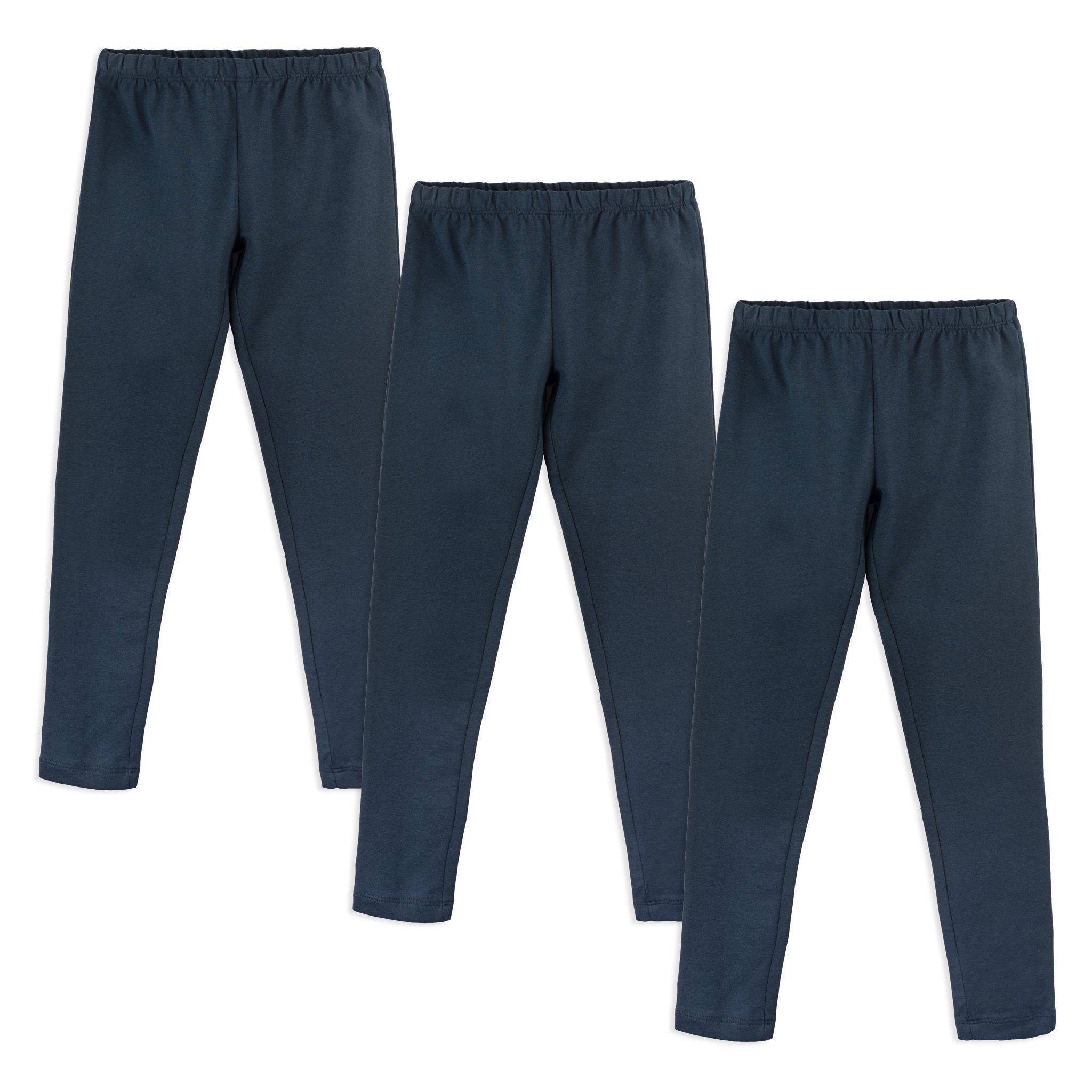 Kids Organic Cotton Leggings 3 Pack. No Reinforced KneeBOTTOMSRockets of Awesome