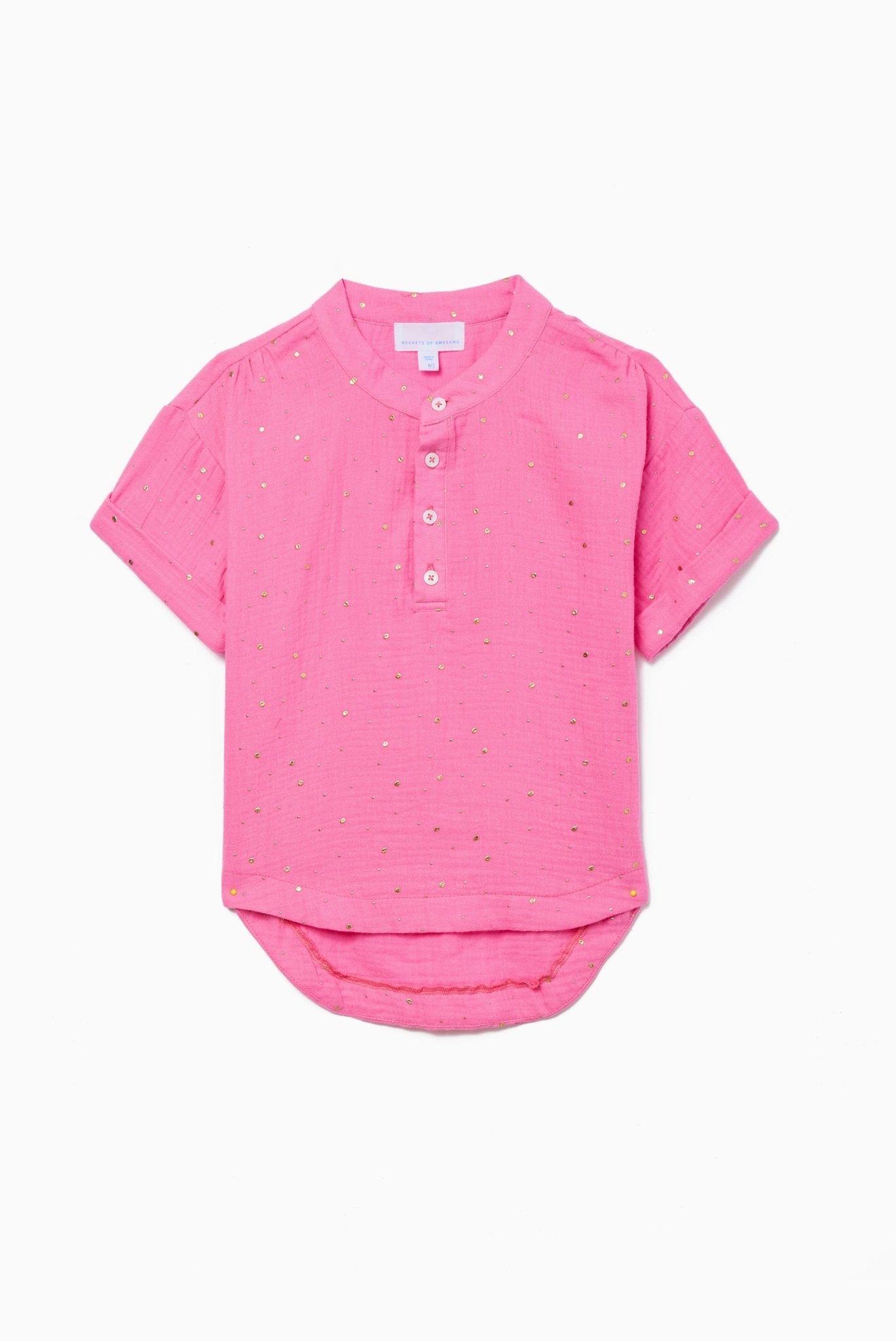 Galaxy Henley PopoverTOPSRockets of Awesome