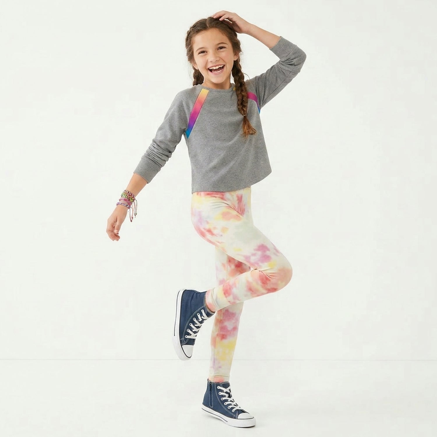 Rainbow Ombre Active Tee - FINAL SALE