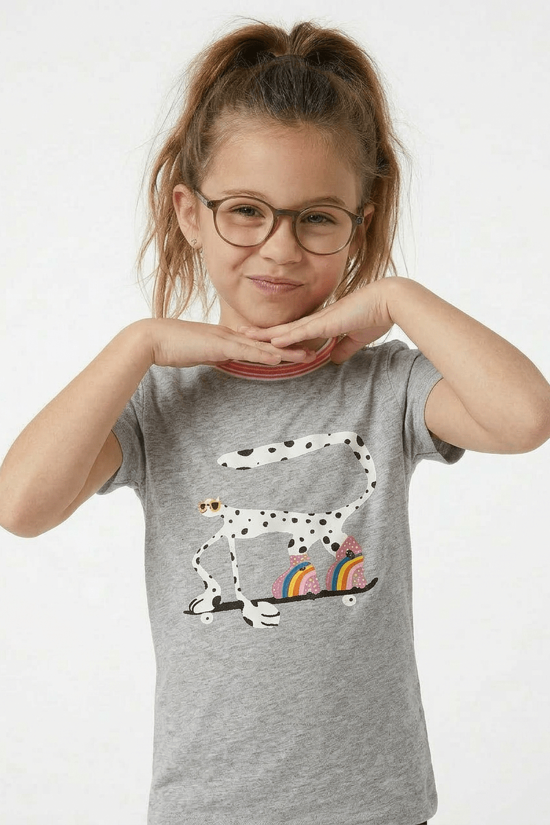 Cool Cat Skateboard TeeTOPSRockets of Awesome