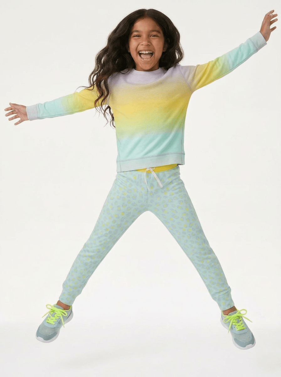 Crazysoft Rainbow Ombre CrewTOPSRockets of Awesome