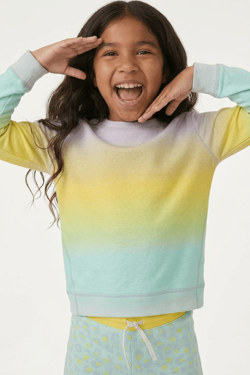 Crazysoft Rainbow Ombre CrewTOPSRockets of Awesome