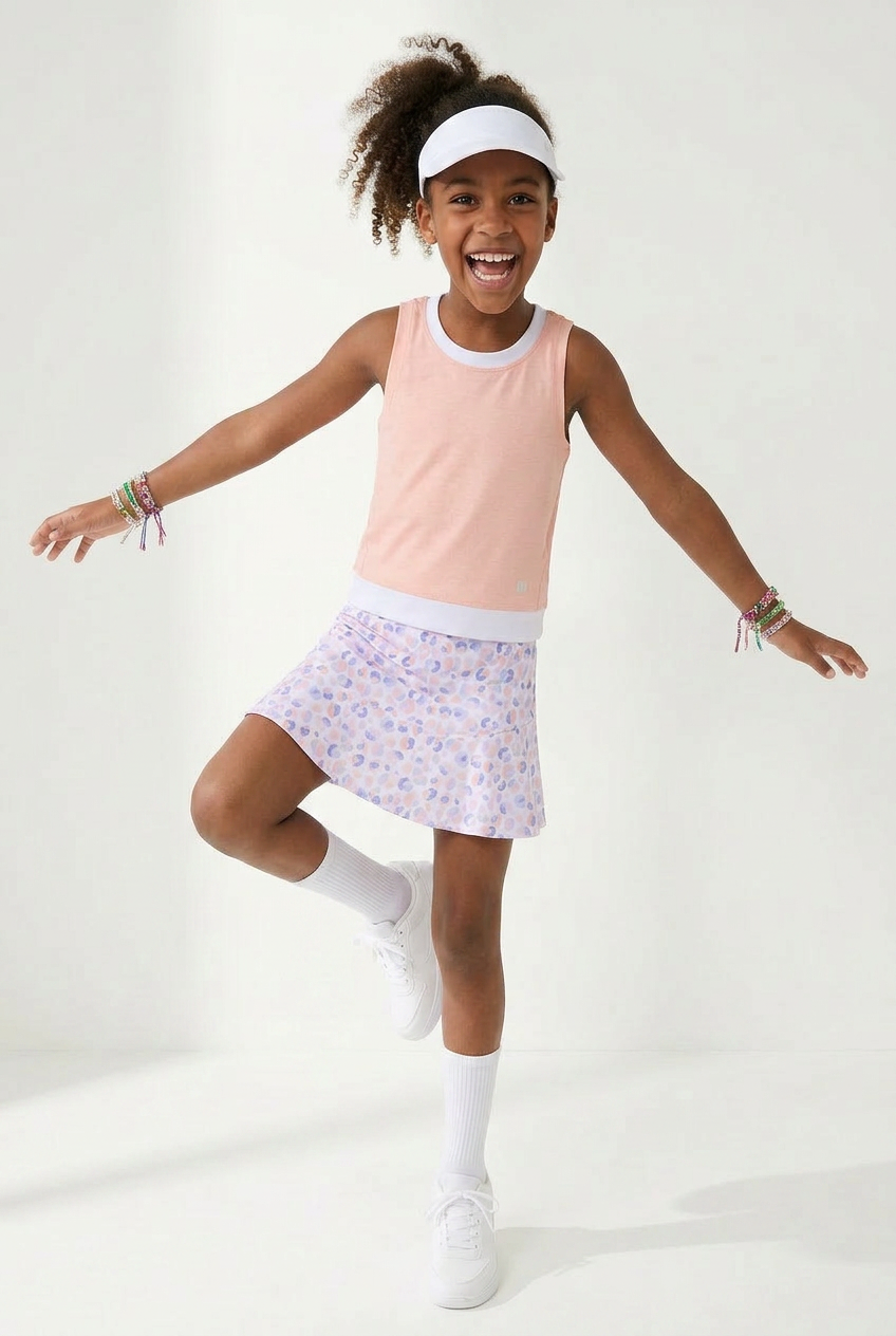 Leopard Active 2-in-1 Skirt