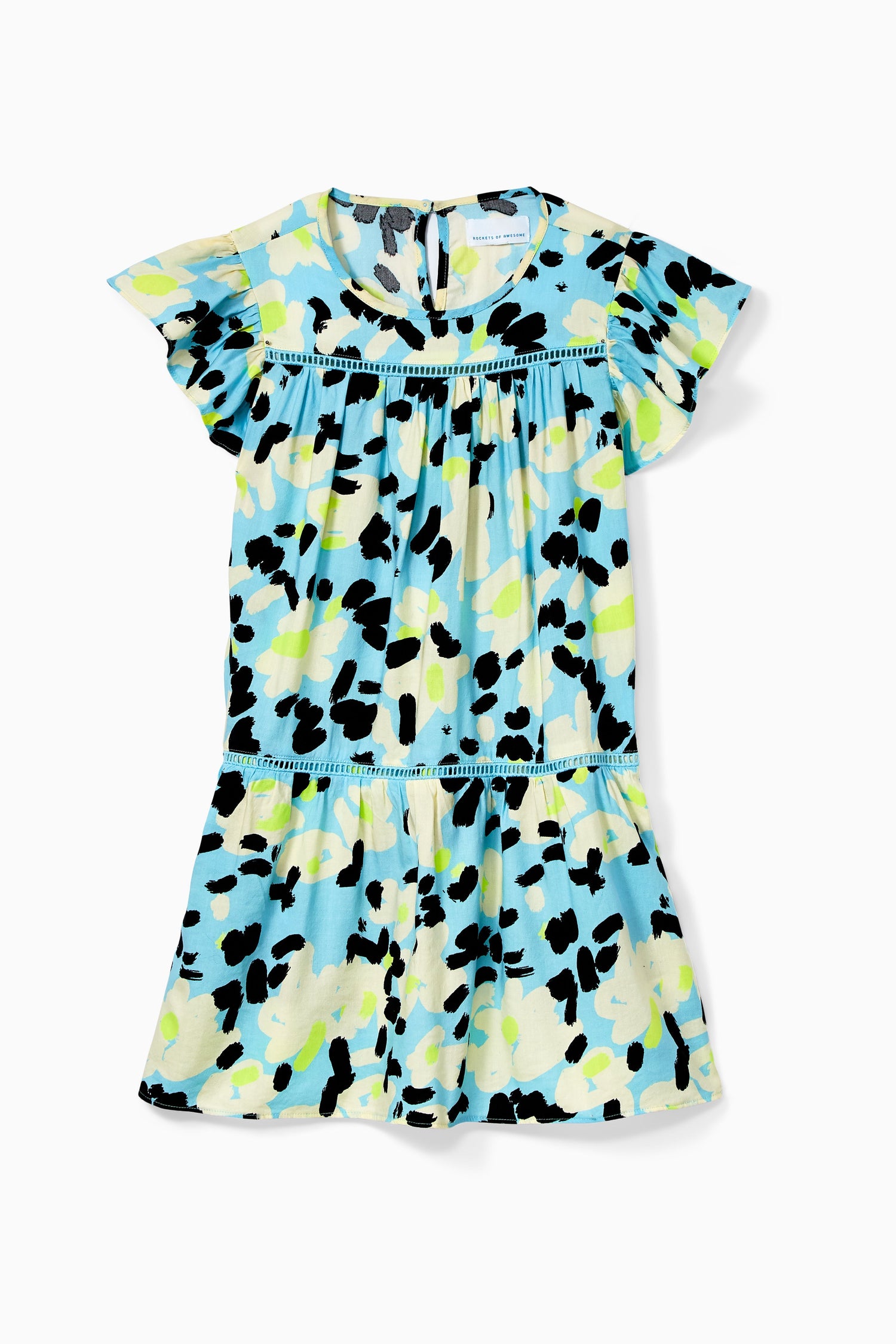 Floral Drop Waist Dress - FINAL SALE