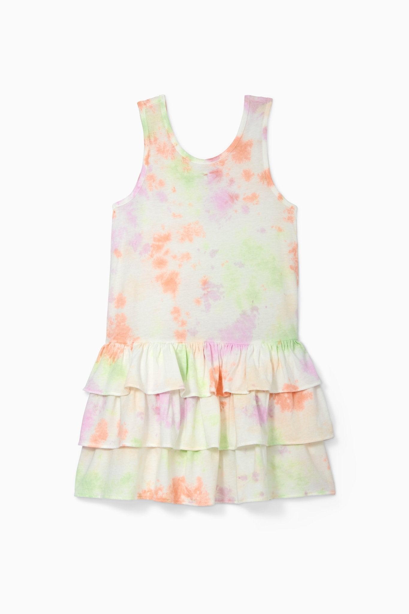 Tie - Dye Ruffle Dress - FINAL SALEDRESSES/ROMPERSRockets of Awesome