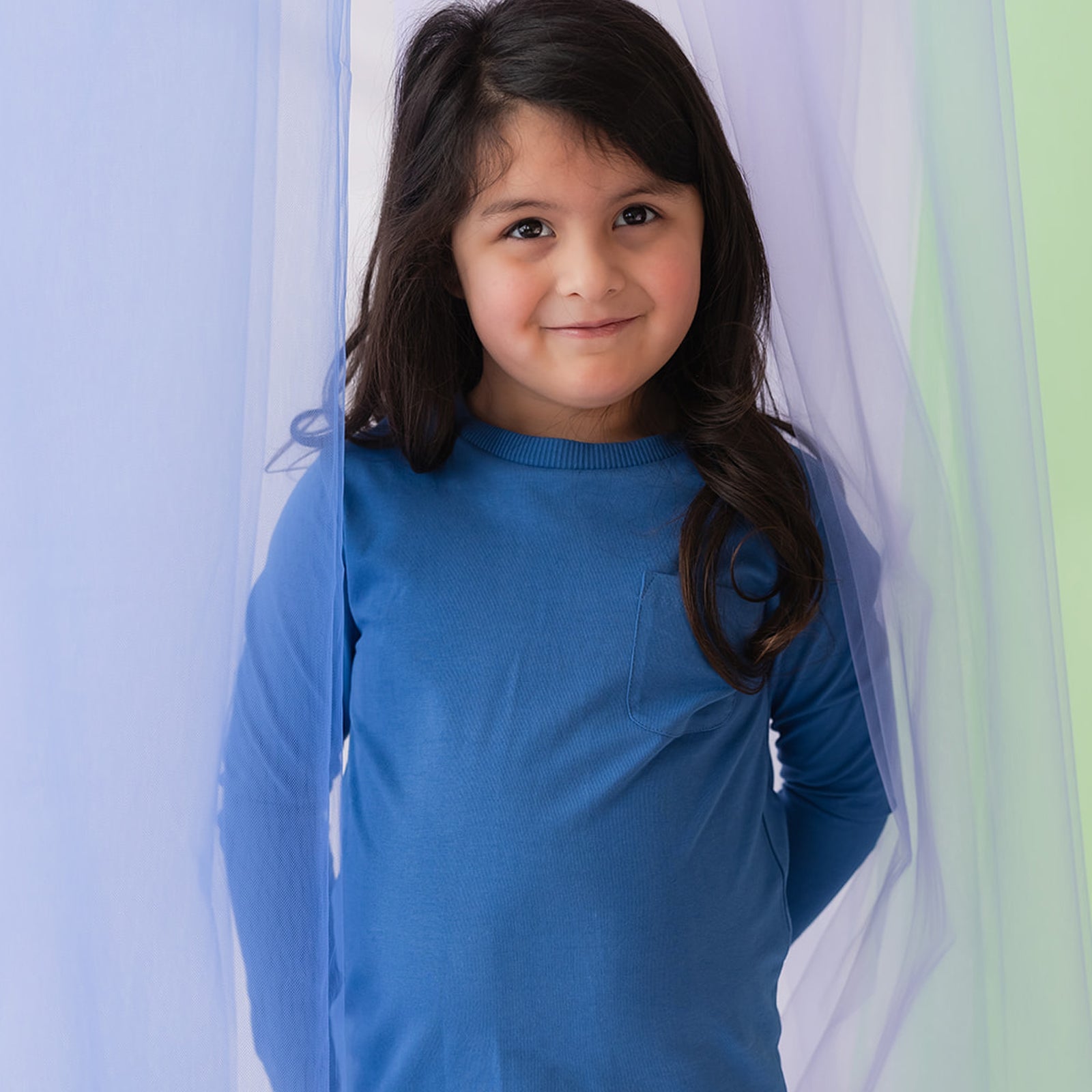 Organic Cotton Kids Shirts - Long Sleeve Pocket TeeTOPSRockets of Awesome