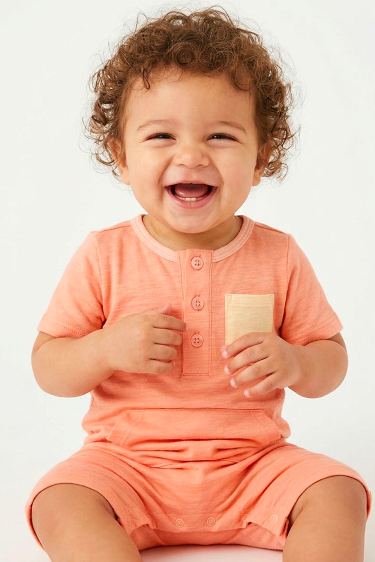 Henley Romper - FINAL SALE