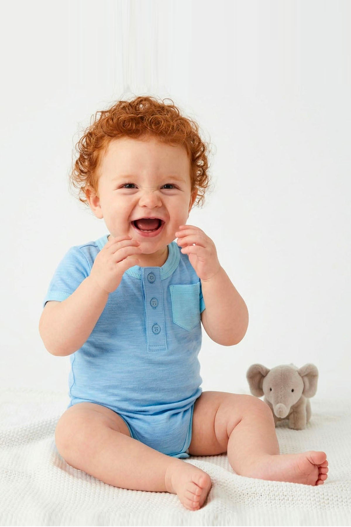 Henley Short Sleeve Bodysuit