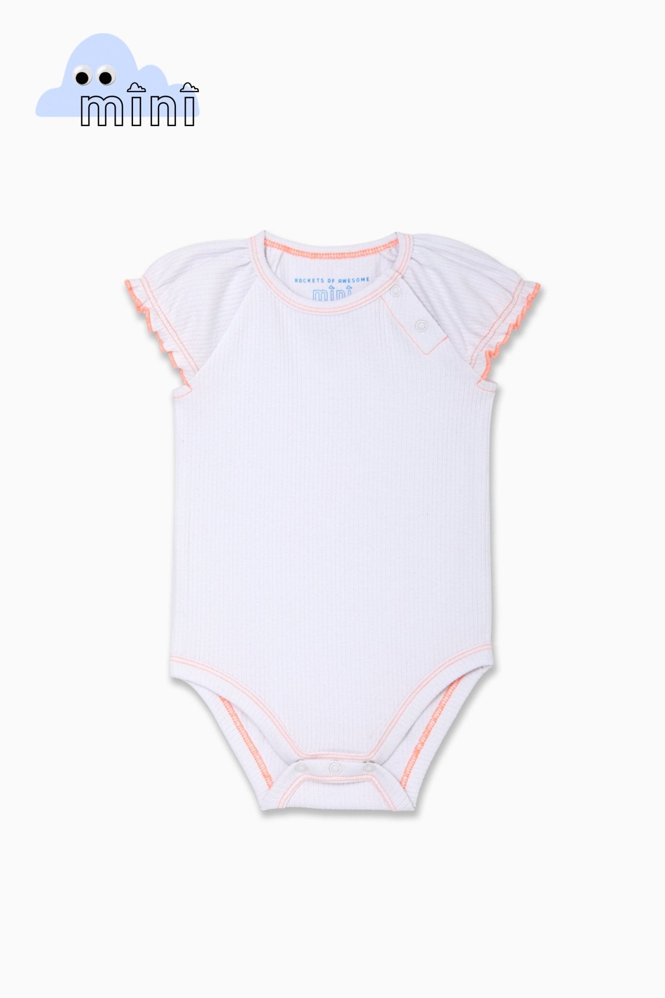 Flutter Sleeve BodysuitTOPSRockets of Awesome