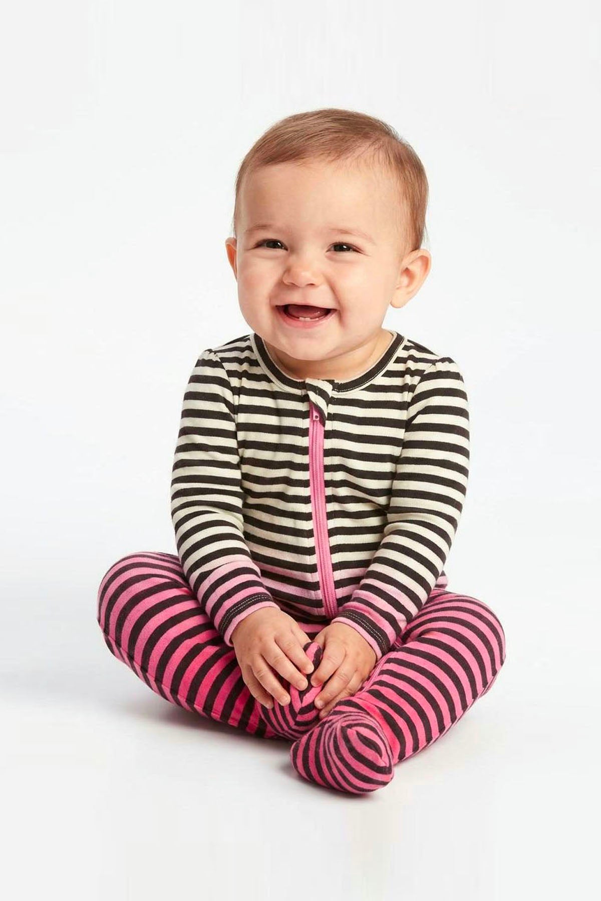 Stripe Ombre One-Piece