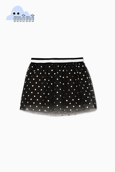 Dotted Tulle Skirt