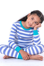 100% Organic Cotton Long Sleeve Pajamas for Kids: Artist Designed Prints1CJ001 - UNISEX_100% Cotton PajamasRockets of Awesome