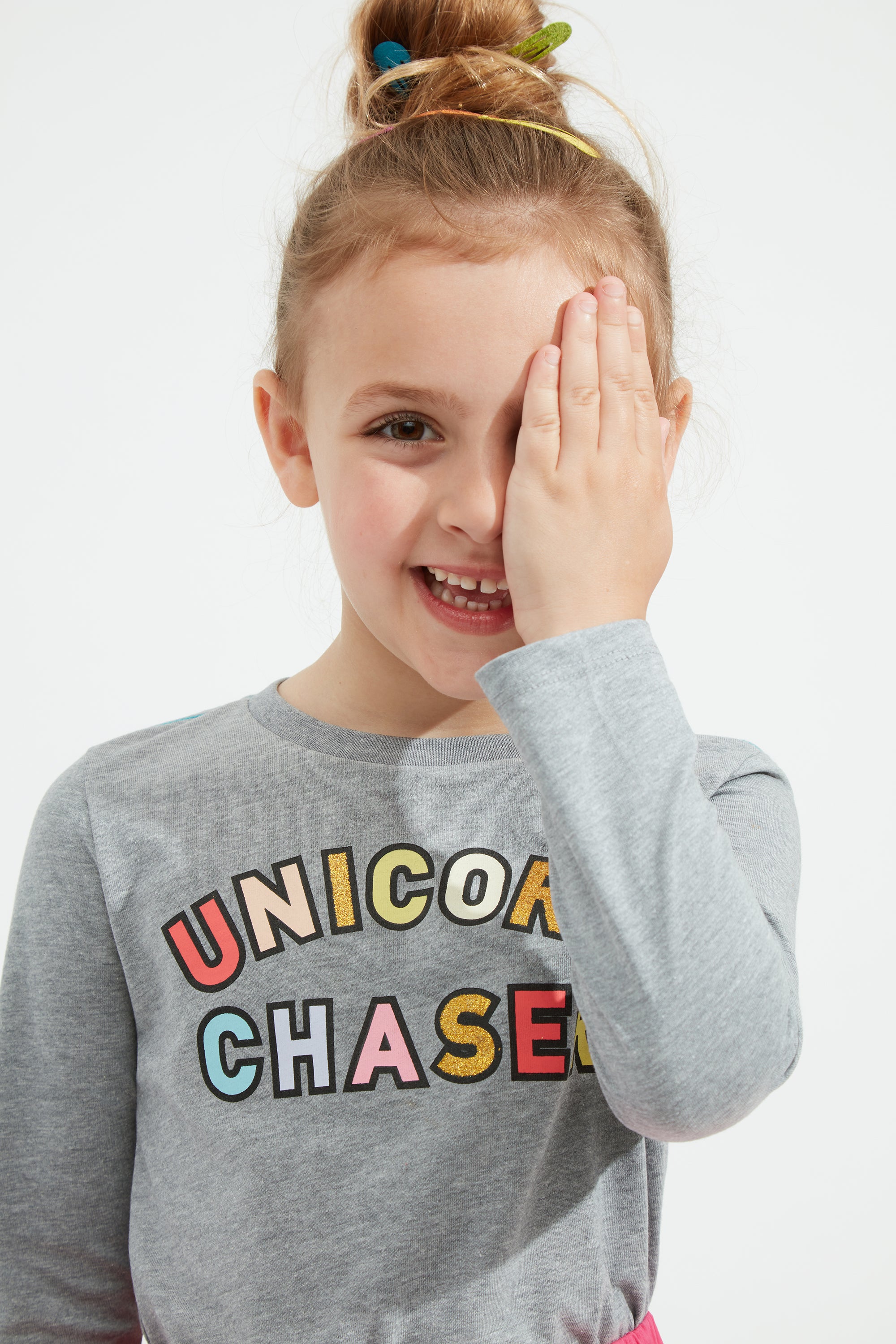 Unicorn Chaser Long Sleeve Tee Rockets of Awesome