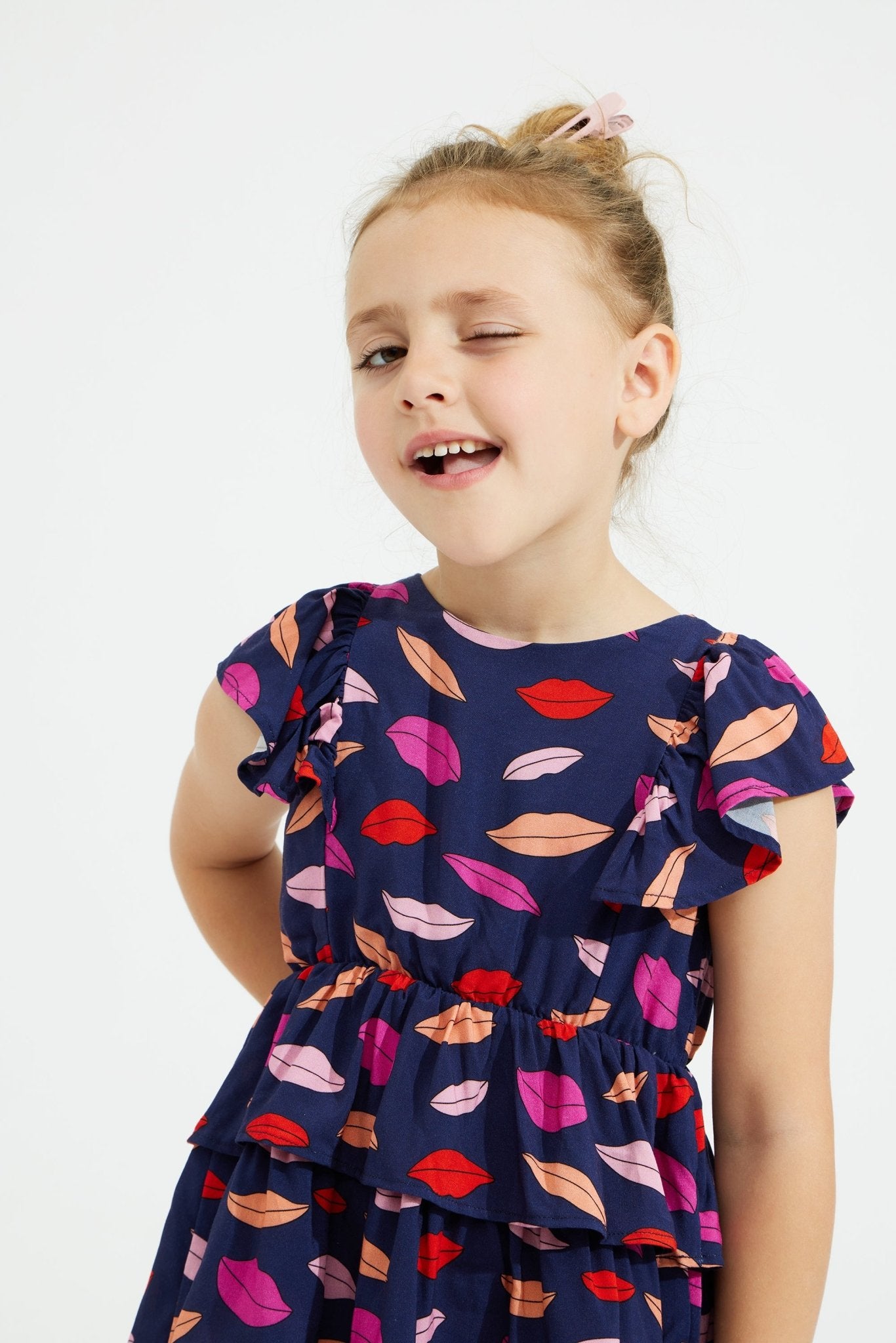 Lips Ruffle DressDRESSES/ROMPERSRockets of Awesome