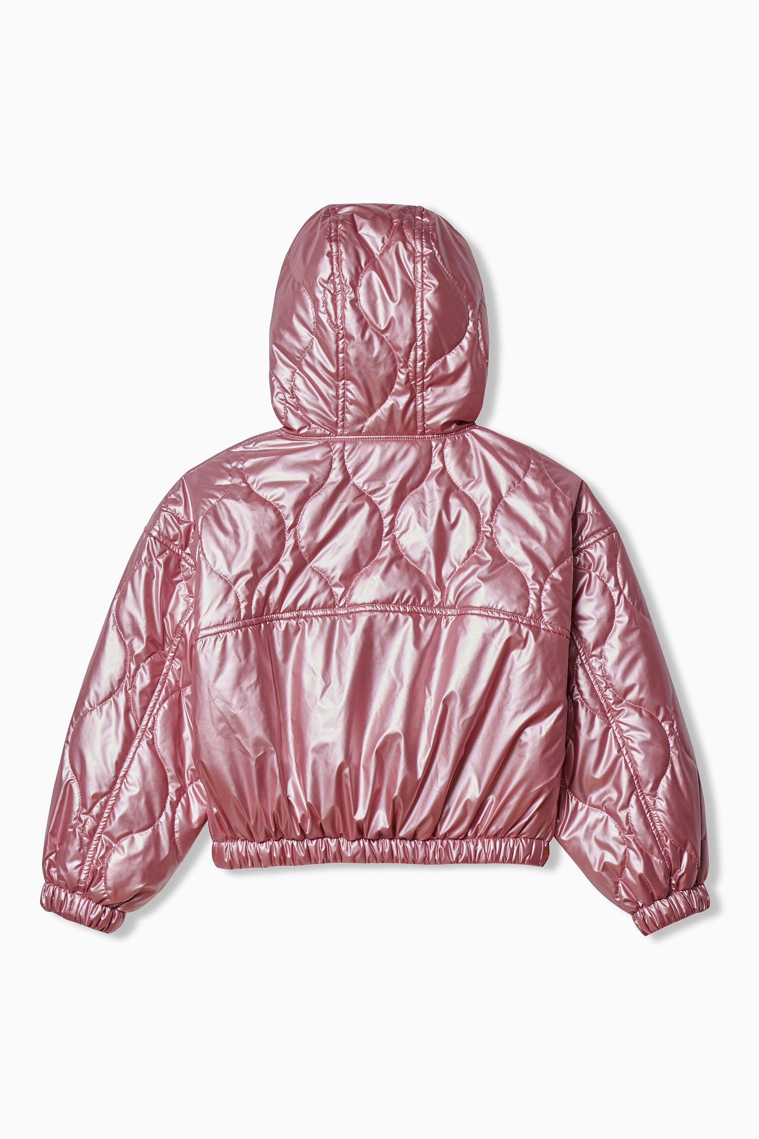 Metallic Quilt Puffer