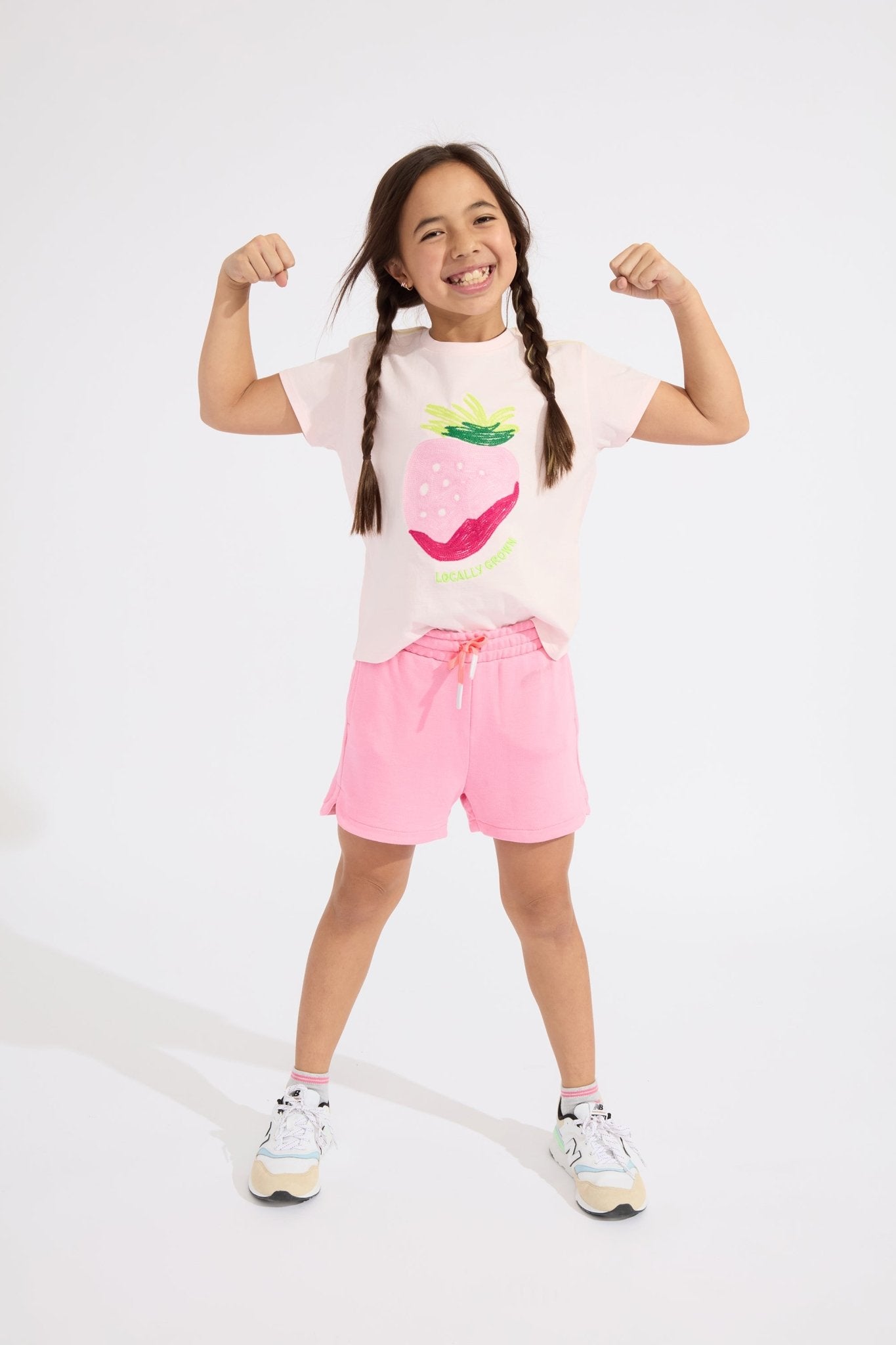 Fraise Embroidery TeeTOPSRockets of Awesome