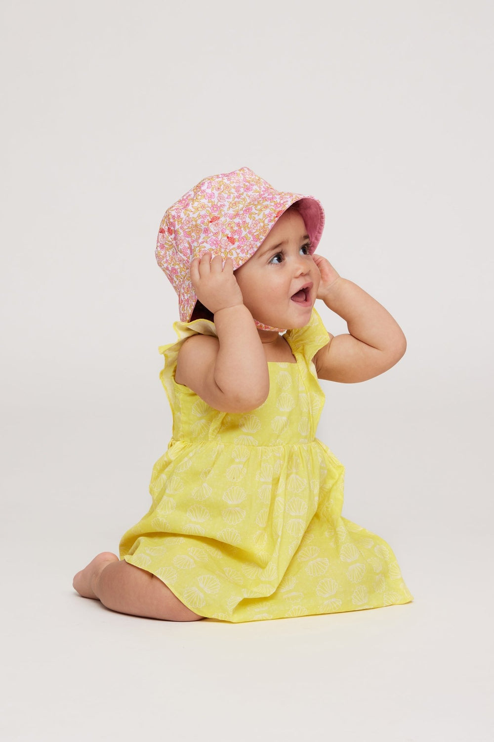 Floral Sun HatACCESSORIESRockets of Awesome