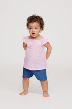 Chambray ShortBOTTOMSRockets of Awesome