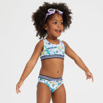 Frog Prince Floral Two Piece SwimSWIMRockets of Awesome