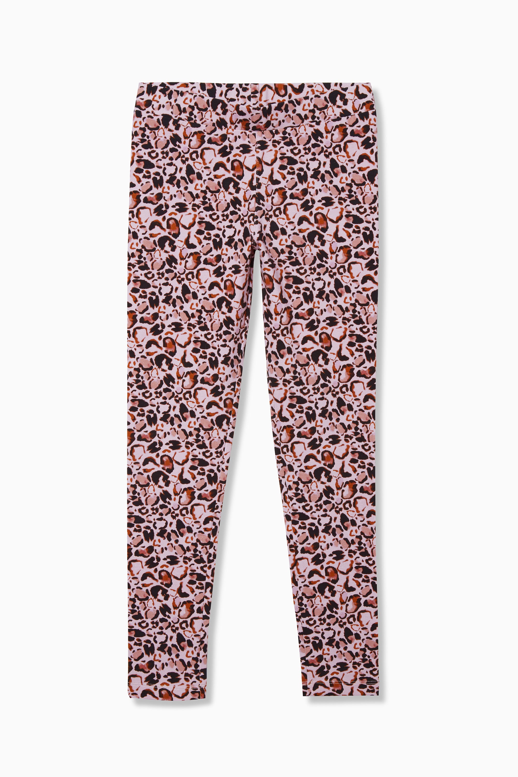 Women's Super Soft Leopard Printed Leggings Brown One Size Fits Most Missy  - White Mark : Target