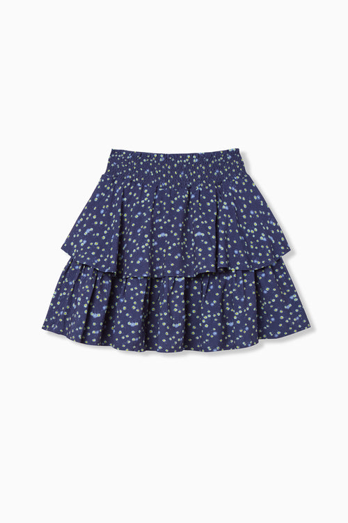 Ditsy Tiered Skirt