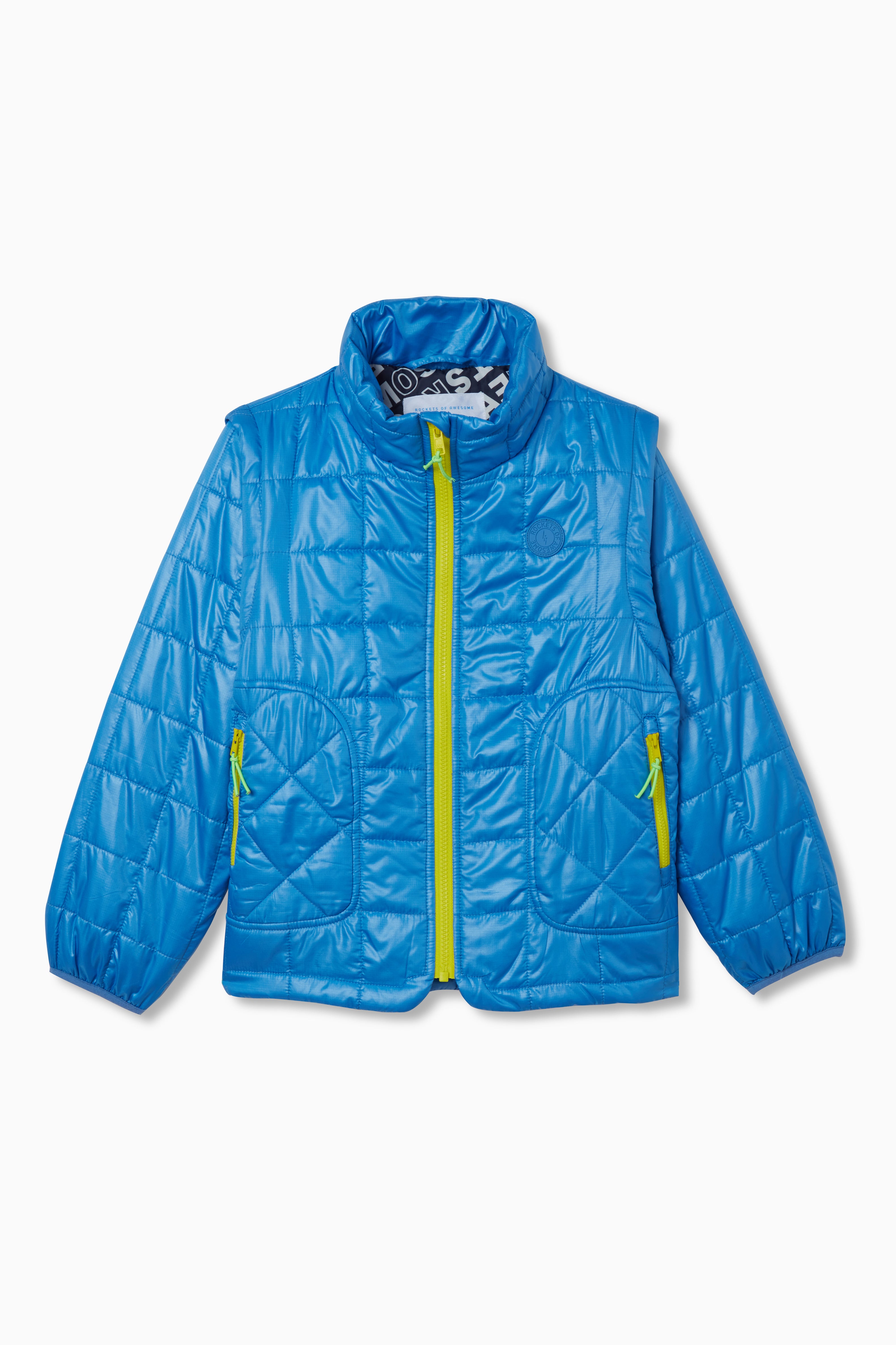 Transformable Puffer Jacket-