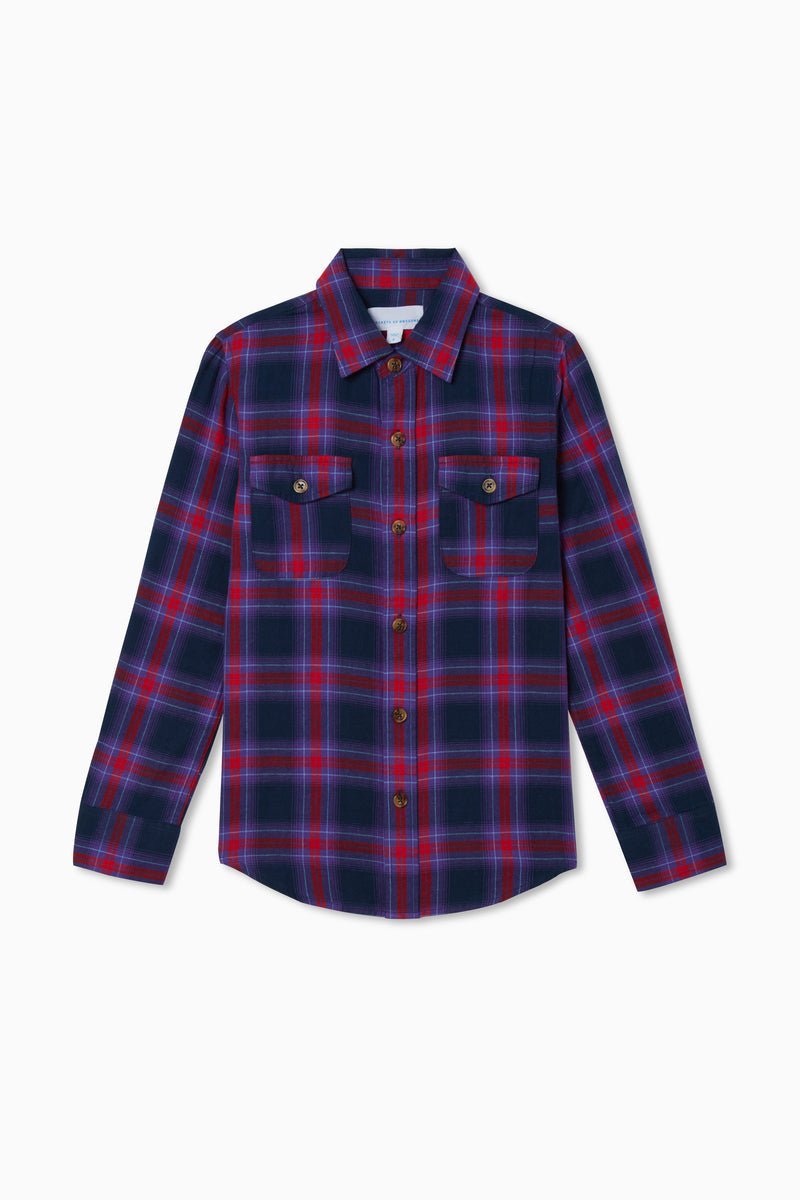 Snowtracks Button Down - FINAL SALETOPSRockets of Awesome