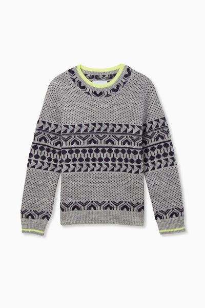 Snowtrack Fairisle Sweater – Rockets of Awesome