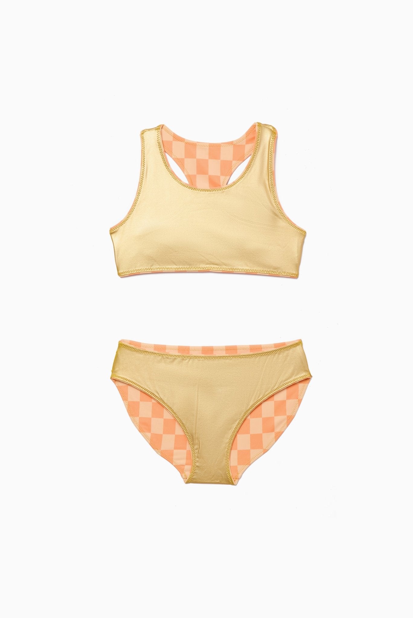 Gold Reversible Bikini