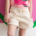 Kids Shorts: Organic Cotton Drawstring Track Shorts1ST001 - Track - ShortRockets of Awesome