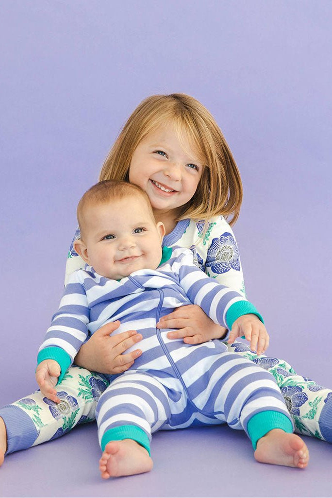 100% Organic Cotton One - piece Baby Pajamas1FJ001 - Family_Pajamas_BabyRockets of Awesome