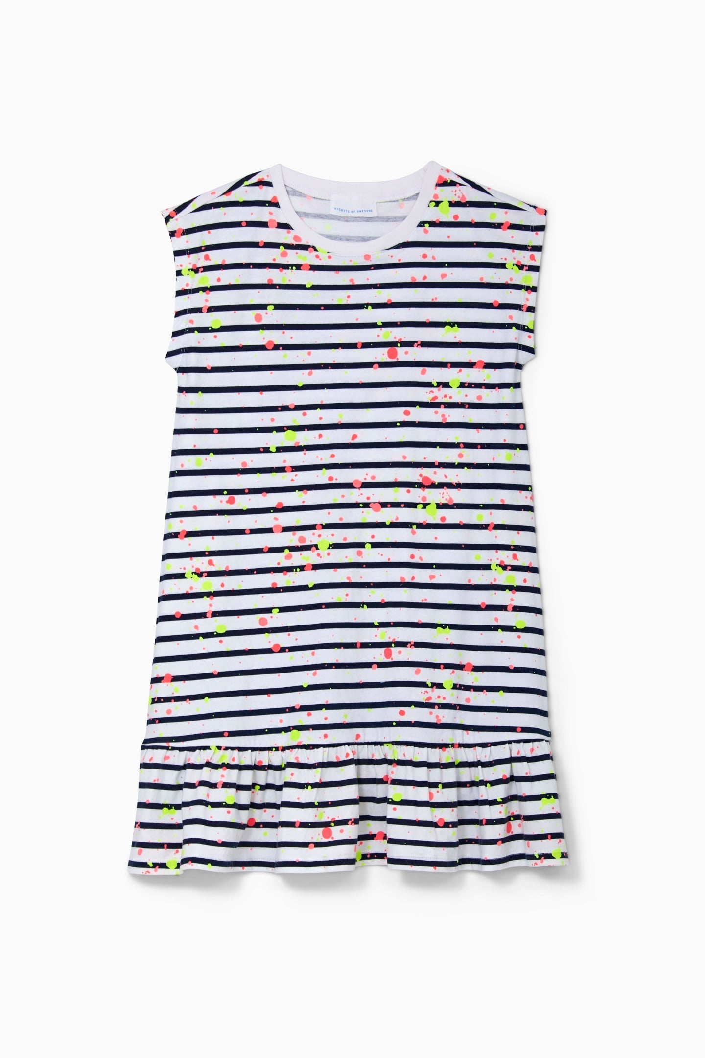 Drop Ruffle Splatter Dress - FINAL SALE