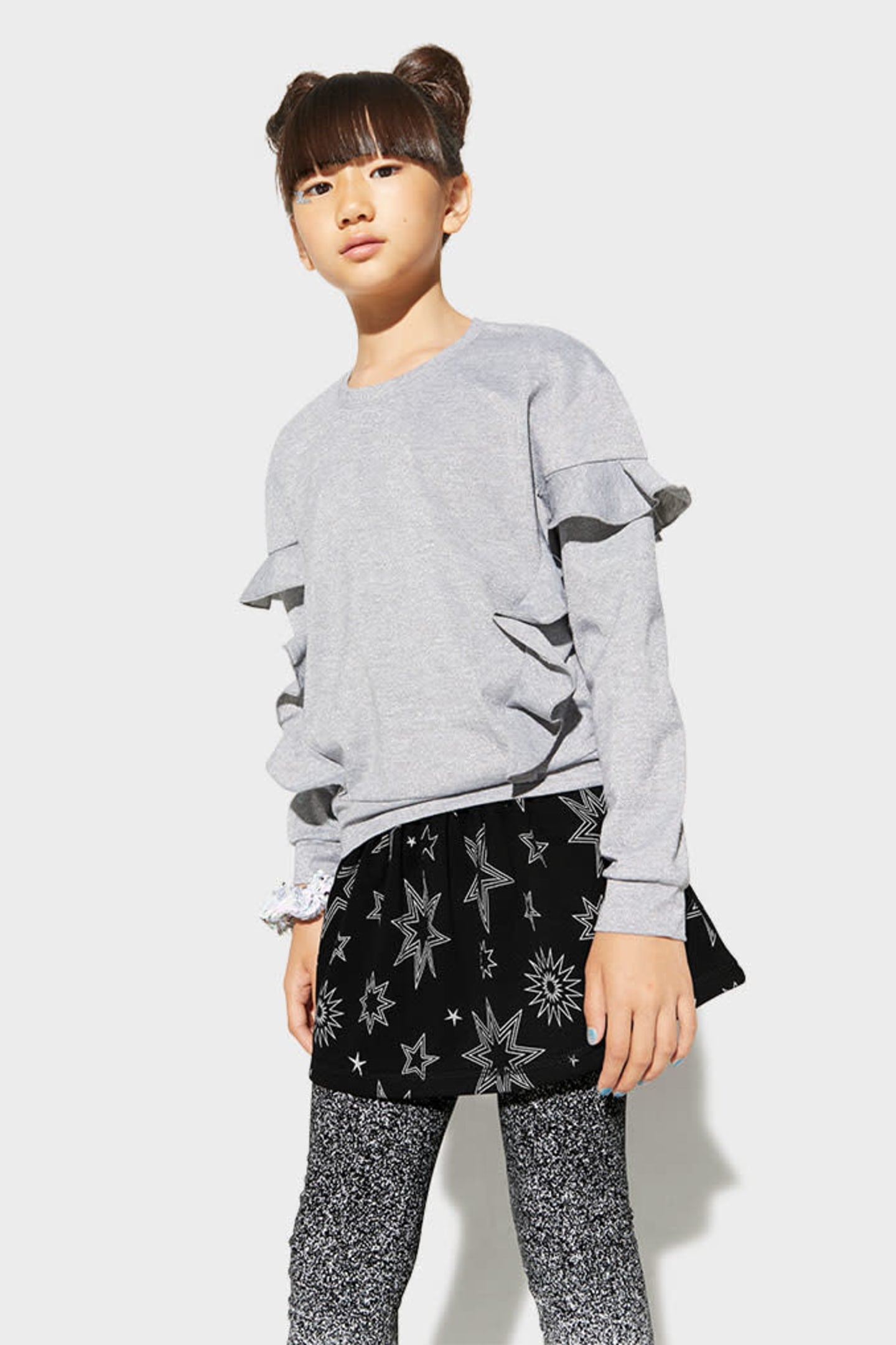 Lurex Ruffle Top - FINAL SALE