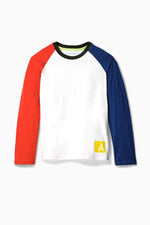 Colorblock Baseball Tee - FINAL SALETOPSRockets of Awesome