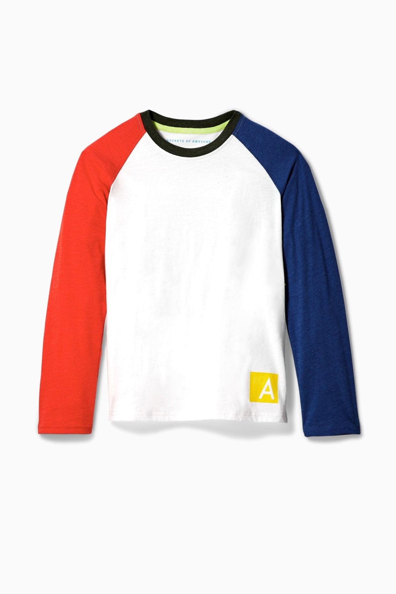 Colorblock Baseball Tee - FINAL SALETOPSRockets of Awesome
