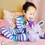 100% Organic Cotton Long Sleeve Pajamas for Kids: Artist Designed Prints1CJ001 - UNISEX_100% Cotton PajamasRockets of Awesome