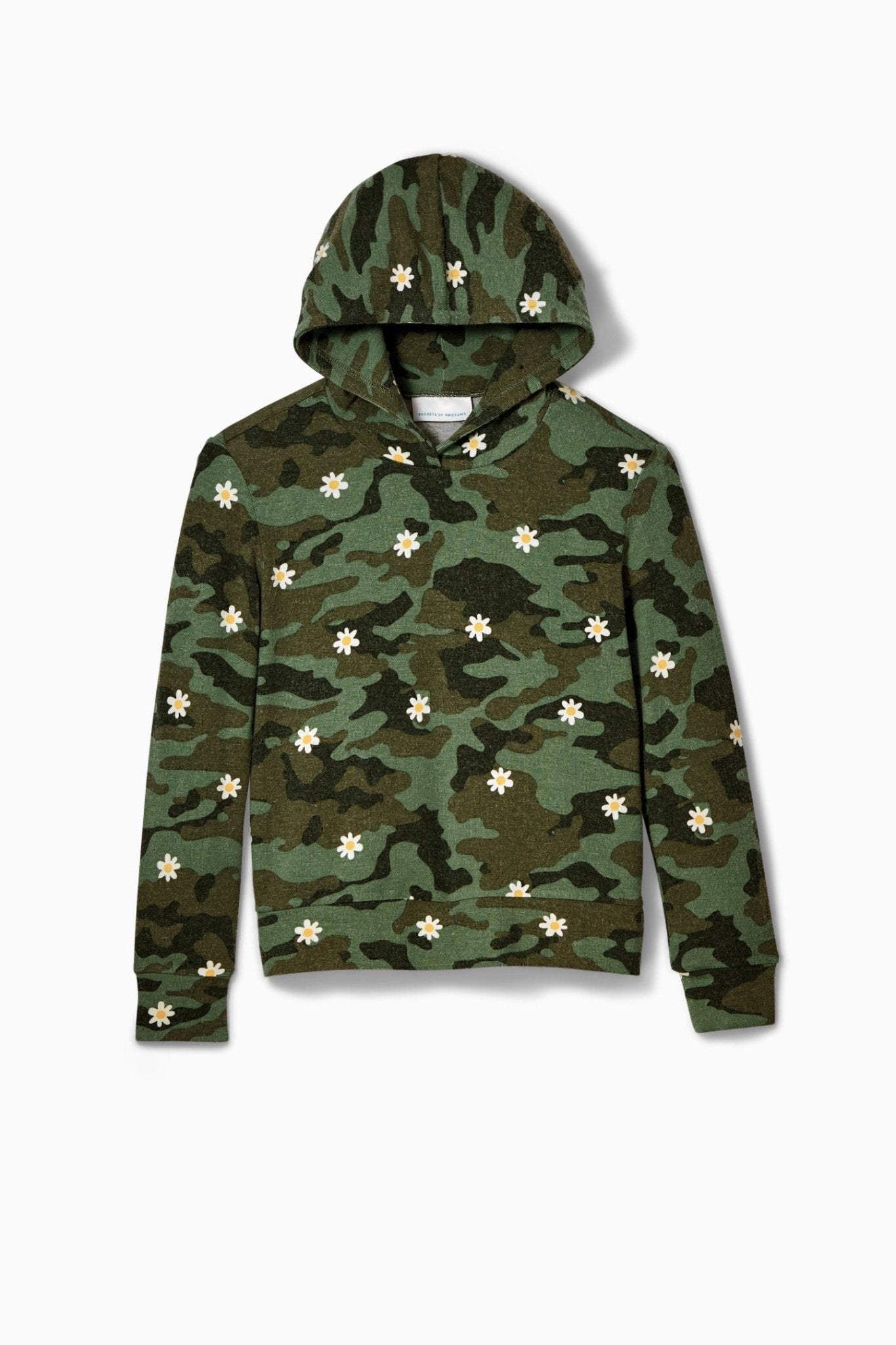 Camo Daisy Crazysoft Hoodie - FINAL SALETOPSRockets of Awesome