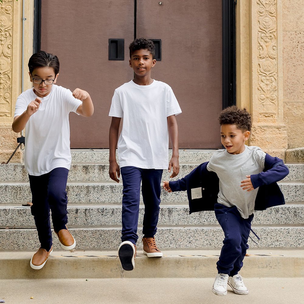 Kids Pants: Organic Cotton Sweatpants1SP001 - Unisex_SweatpantsRockets of Awesome