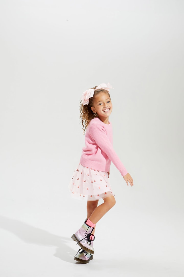 Cherry Tulle Skirt - FINAL SALE